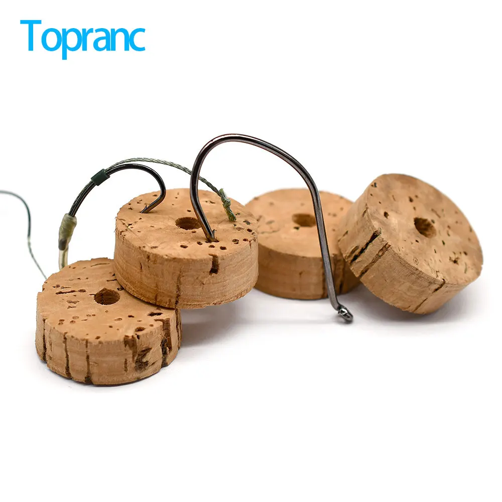 Topranc Natural Cork  End Cap  - Fishing Line Spool review and price