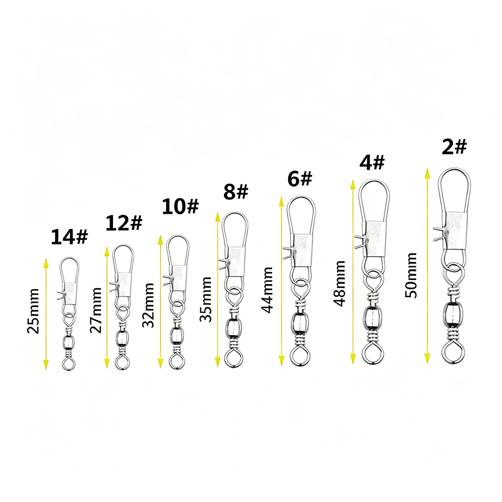 50Pc/box Stainless Steel Swive - Fishing Line Box review and price