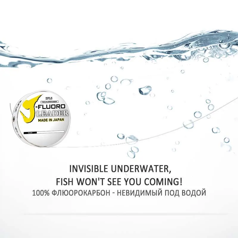 DAIWAJ-FLUORO Fluorocarbon Lea - Ice Fishing Line review and price