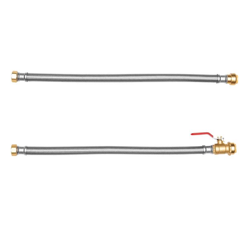Water Heater Kit, Push-Fit Val - Braided Line review and price