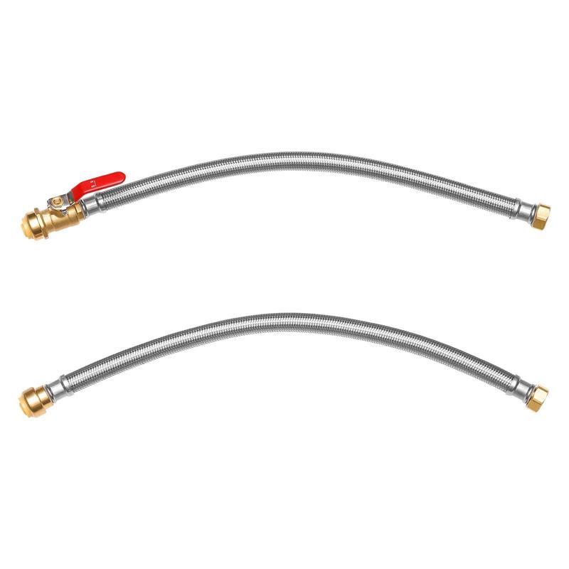 Water Heater Kit, Push-Fit Val - Braided Line review and price