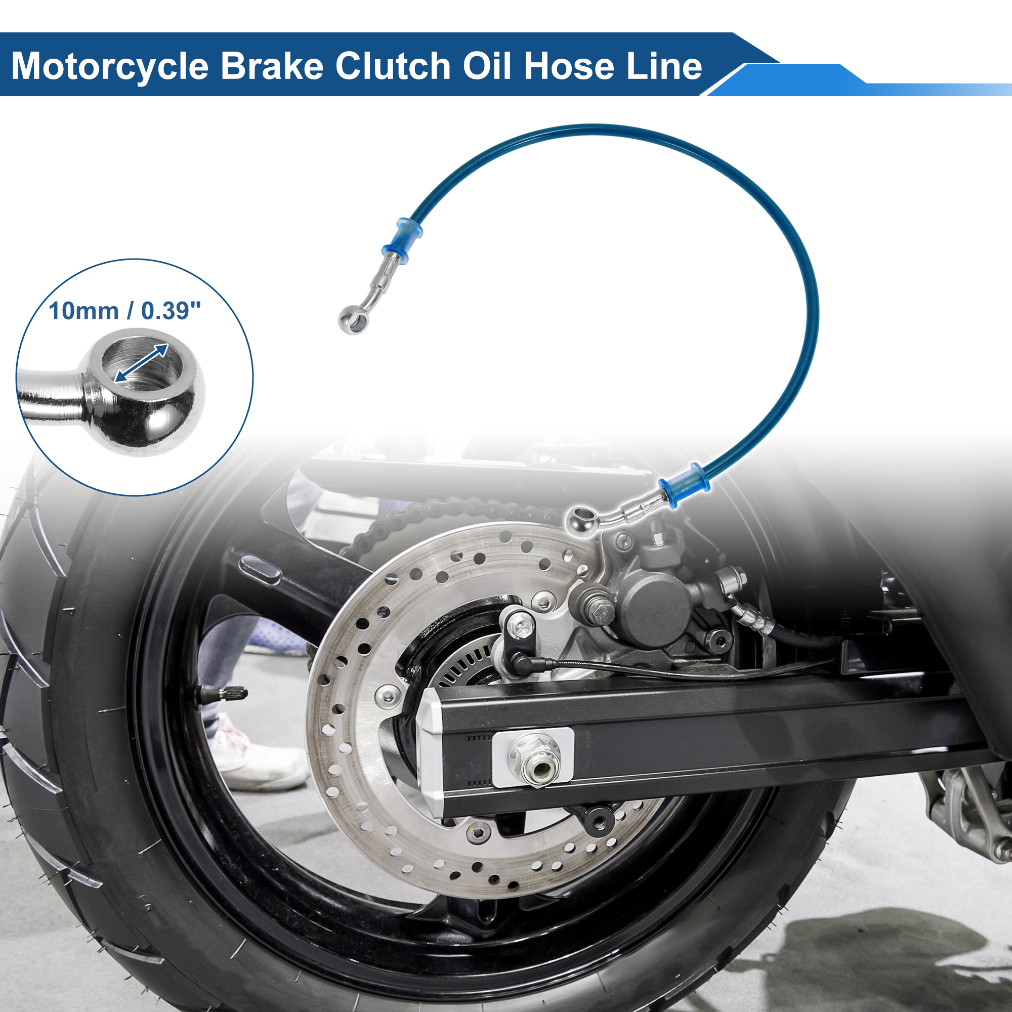 Motoforti 60cm Motorcycle Brak - Braided Line review and price