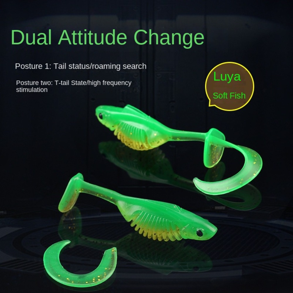 10PCS PVC Fishing Soft Lures 6 - Ice Fishing Line review and price