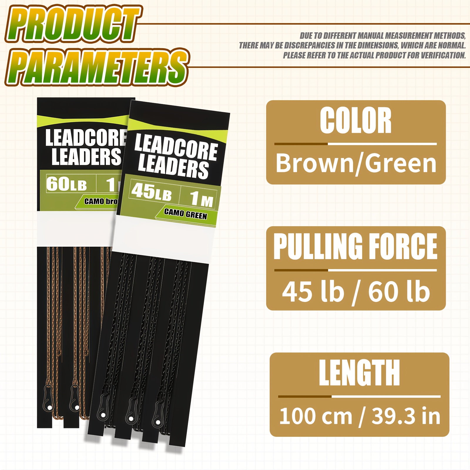 Carp Fishing Leadcore Leaders  - Leader Line review and price