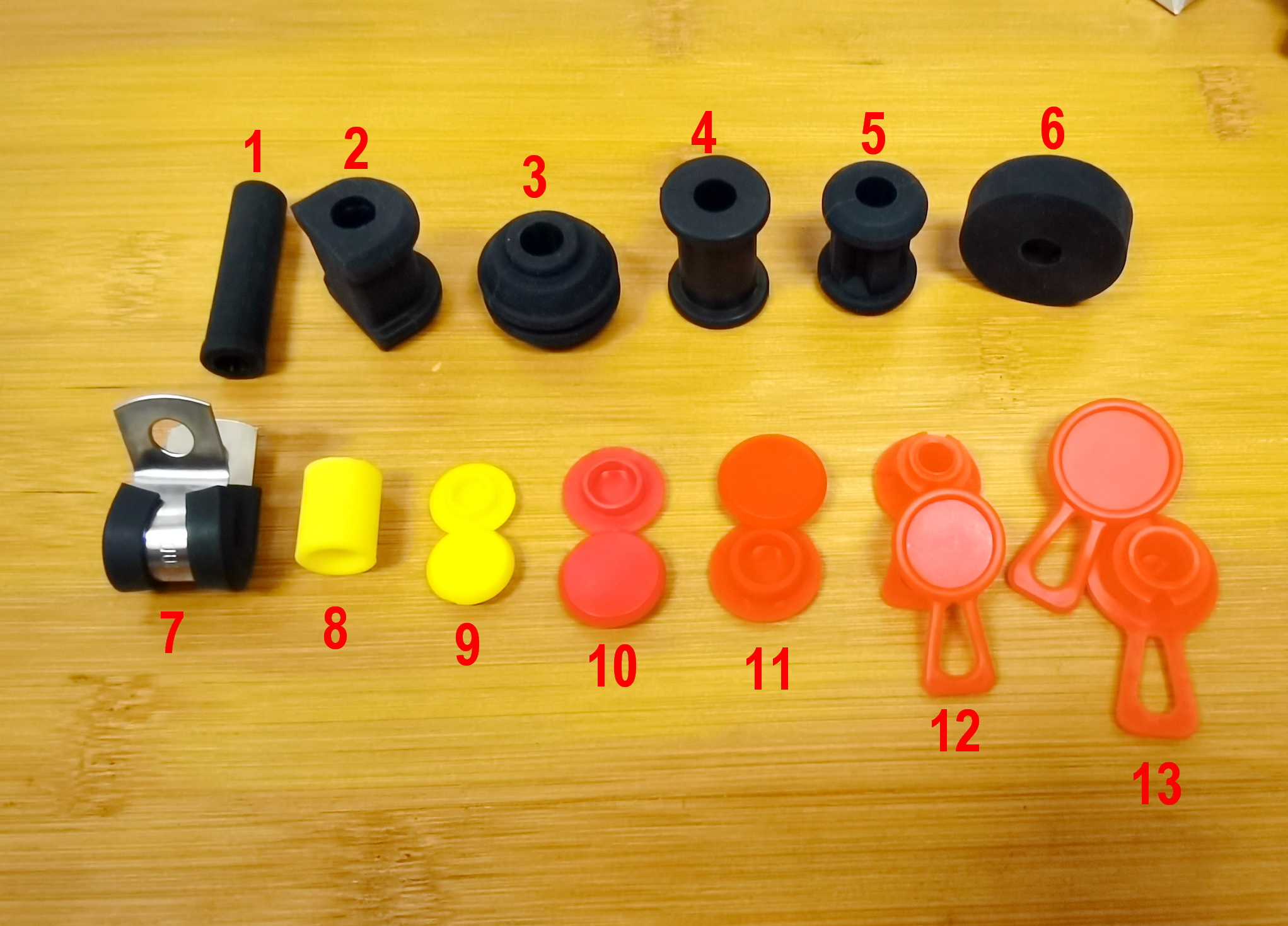 Rubber Silicone Plastic Gromme - Braided Line review and price
