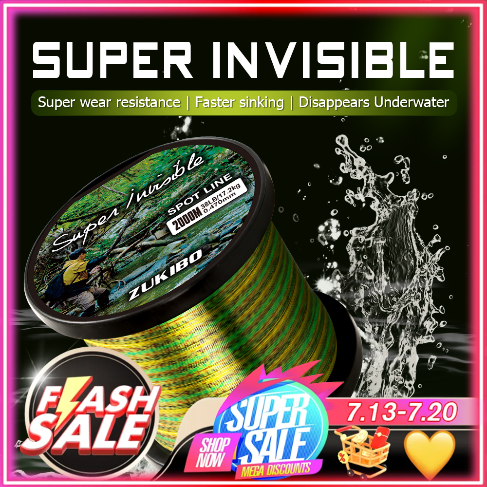 ZUKIBO 1000m 500m 200m Invisib - Copolymer Line review and price