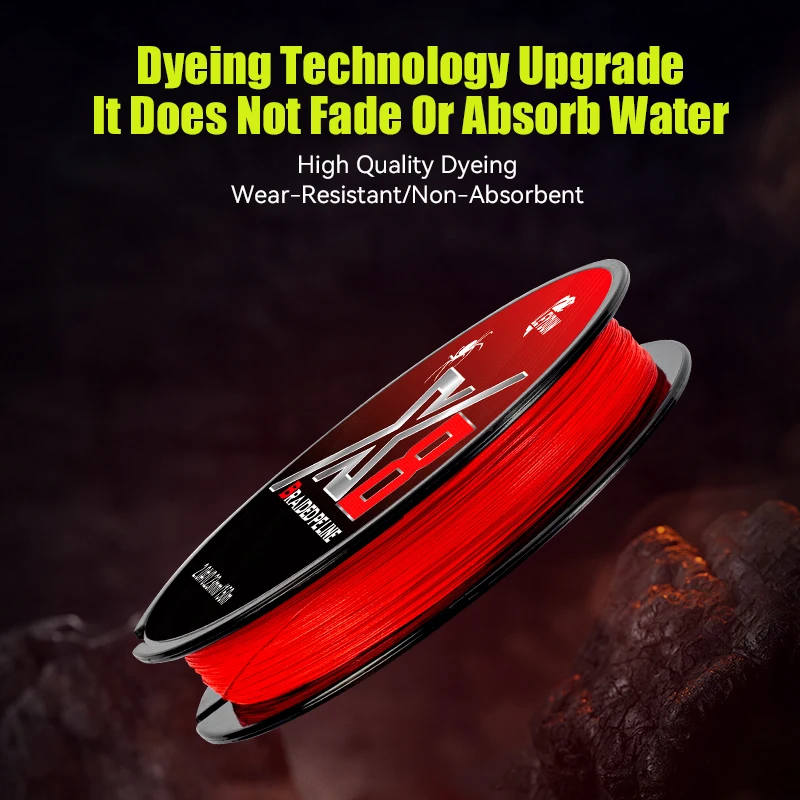 LEYDUN Not-Fading Red Fishing  - Copolymer Line review and price