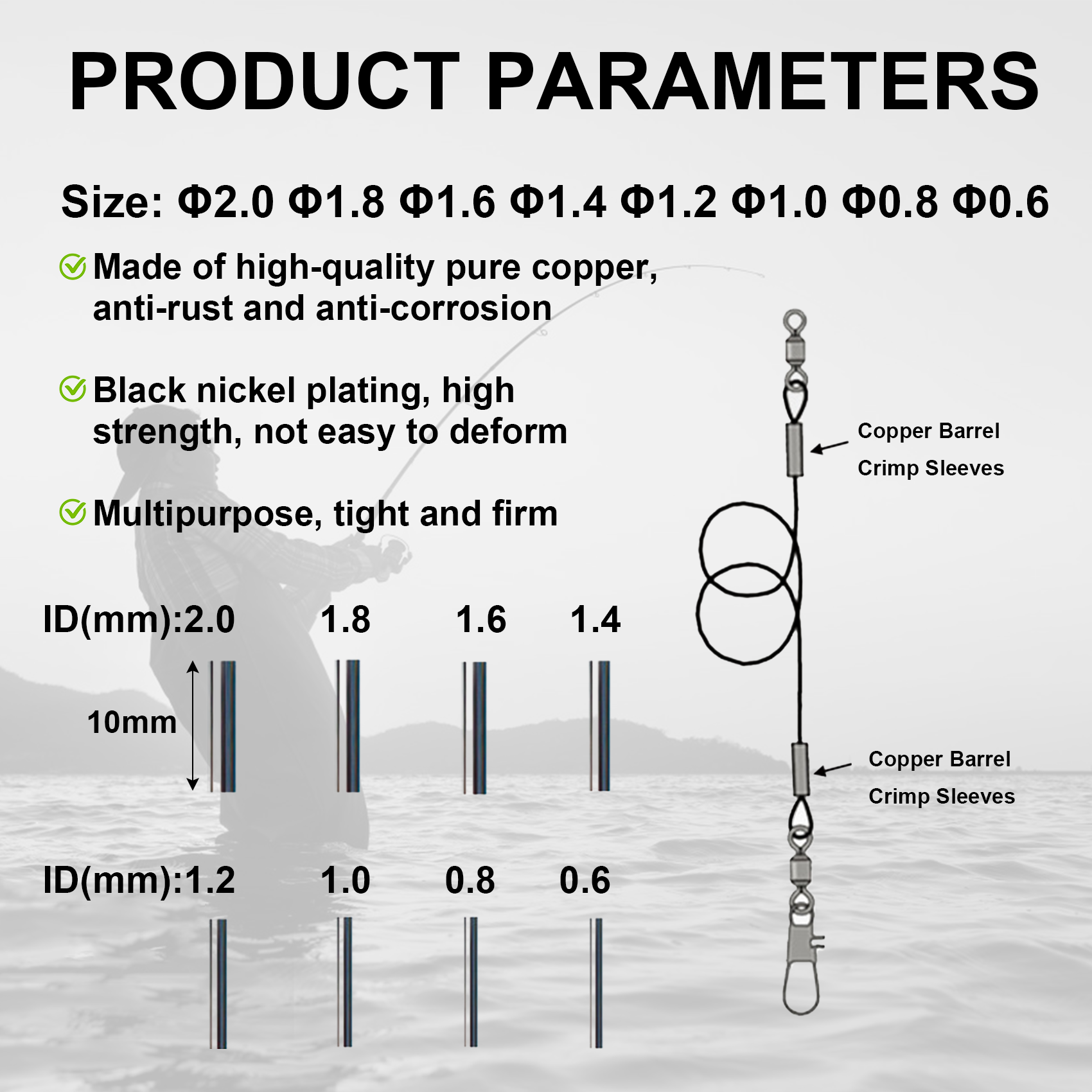 Aventik 100-240pcs Fishing Bar - Leader Line review and price