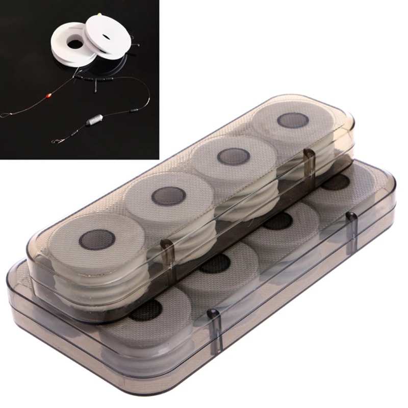 8/16Pcs Translucent Fishing Ta - Fishing Line Box review and price