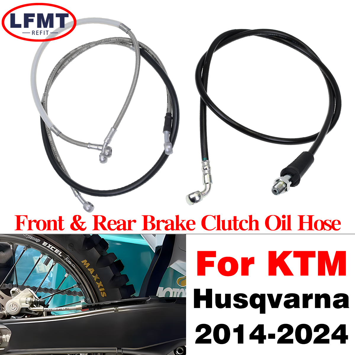 Motorcycle 10mm Front & Rear B - Braided Line review and price