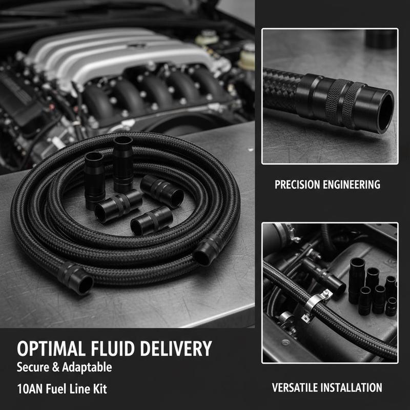 Fuel Hose Assembly 10FT For En - Braided Line review and price