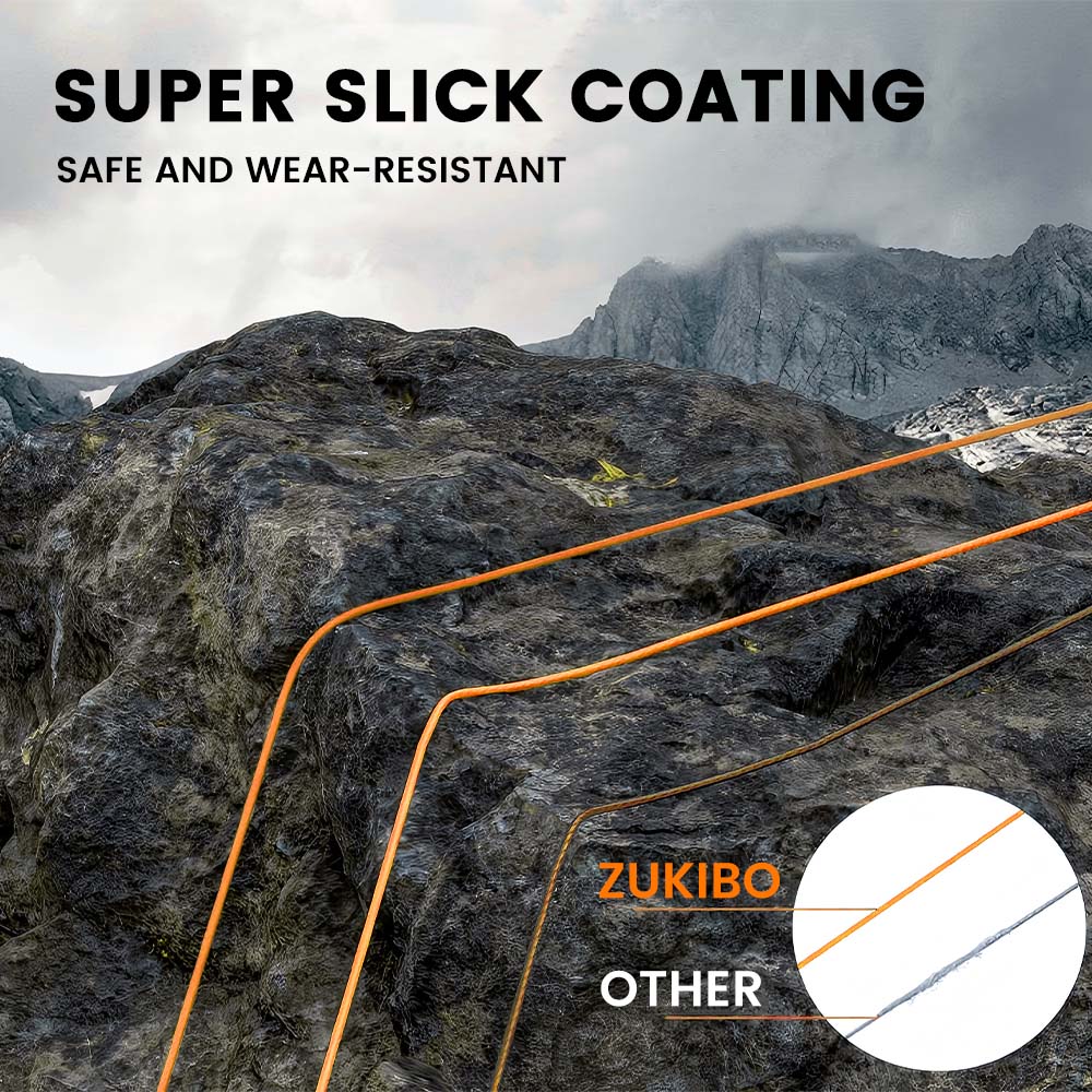 ZUKIBO X8 braided fishing wire - Copolymer Line review and price
