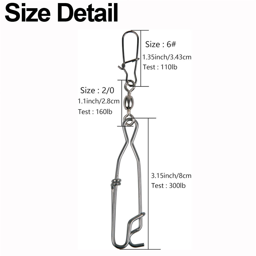 5Pcs Decoy Long Line Clips Lon - Saltwater Line review and price