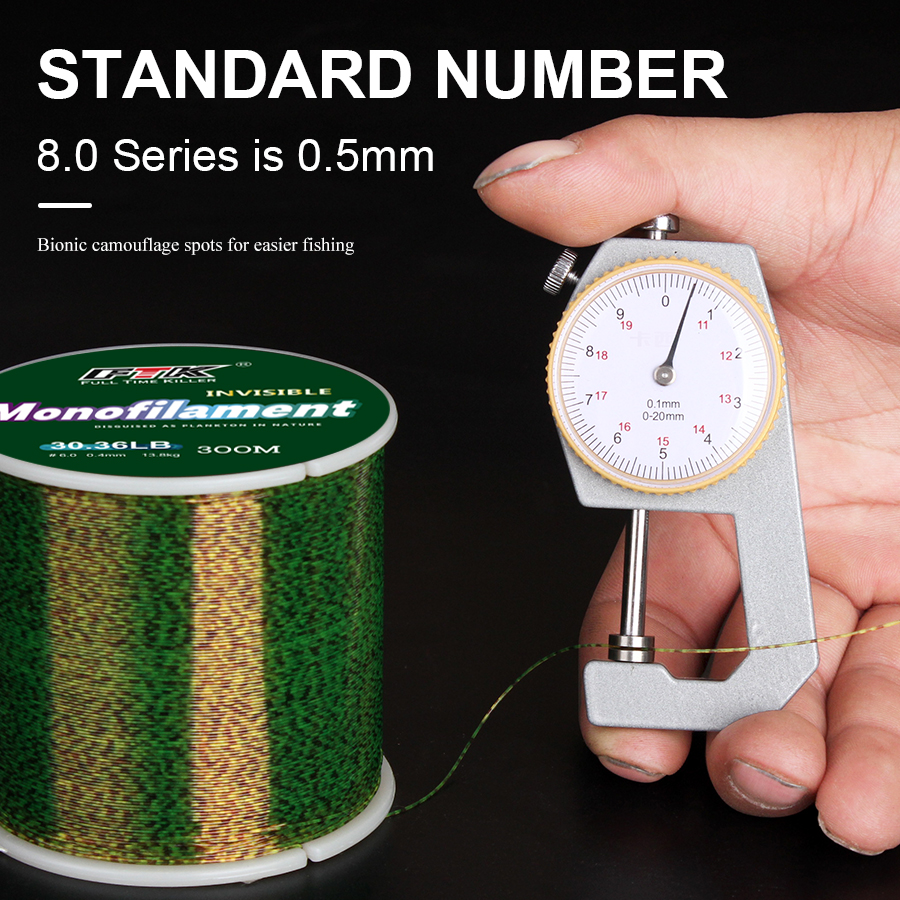 FTK 300m Invisible Fishing Lin - Ice Fishing Line review and price