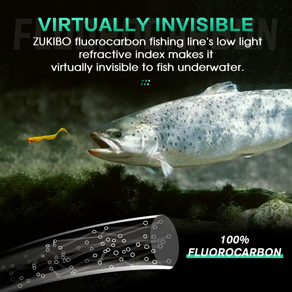 ZUKIBO 100% Fluorocarbon Fishi - Copolymer Line review and price